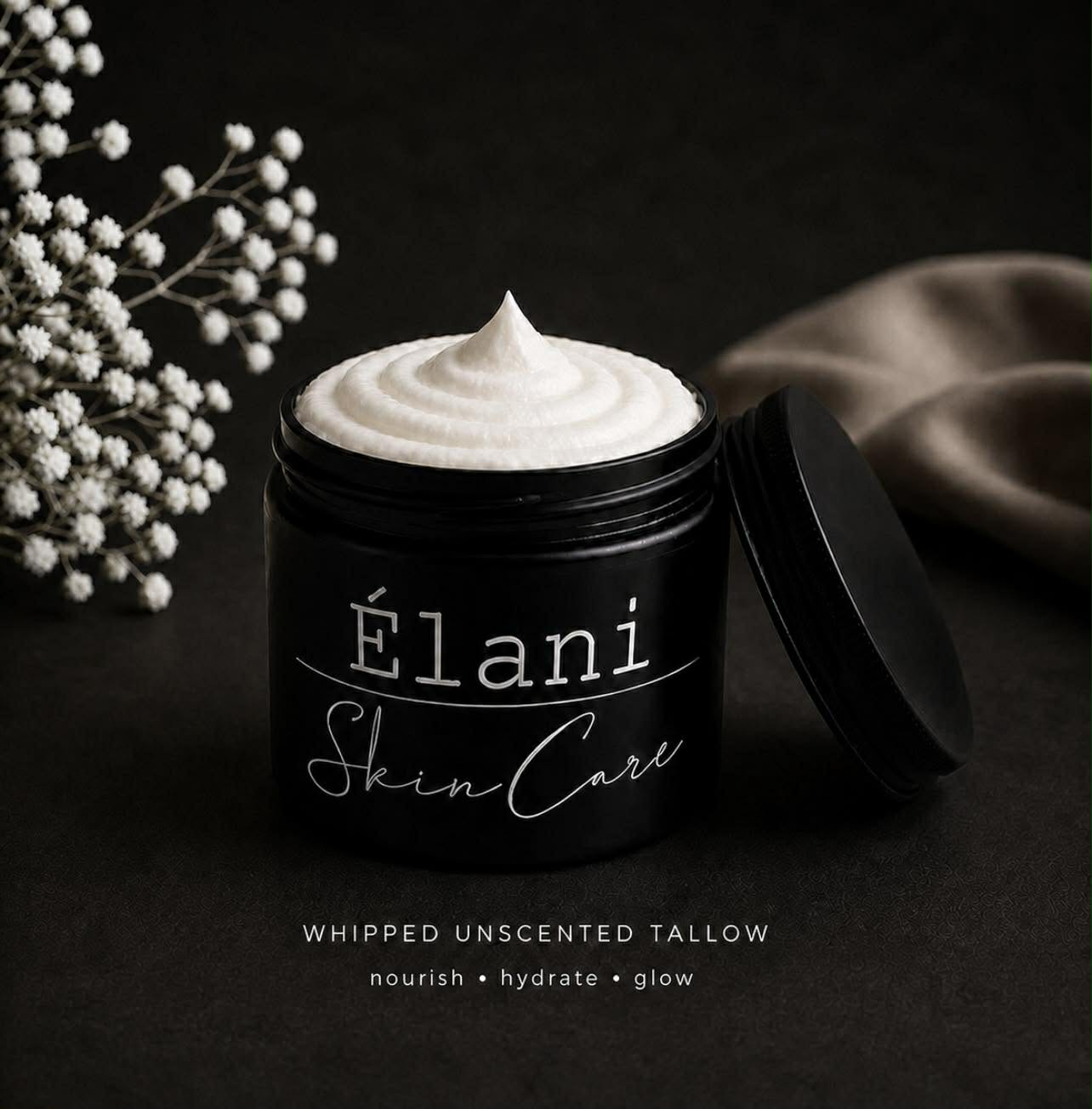 Whipped Unscented Tallow 200g